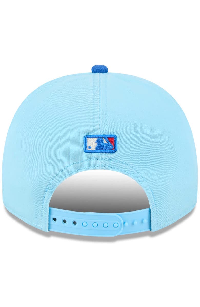 New Era Men's New Era Light Blue/Blue Houston Astros 2025 Fourth of July Golfer Snapback Hat, Alternate, color, 