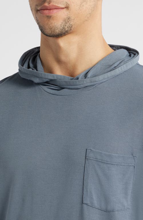Free Fly Camouflage Lightweight Upf 20+ Hoodie In Storm Cloud