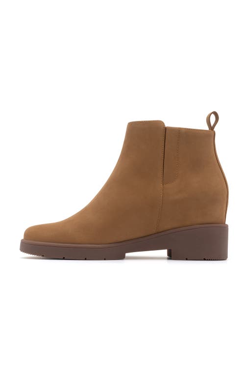 Abeo Horizon Zip Boot In Tan Nubuck - Regular