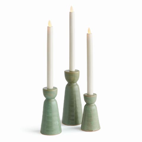Libbey Taper Candle Holders