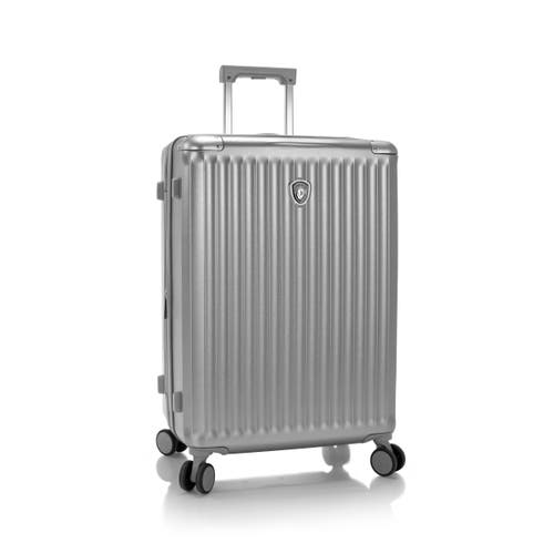 Heys Luxe 26 Inch Luggage In Silver