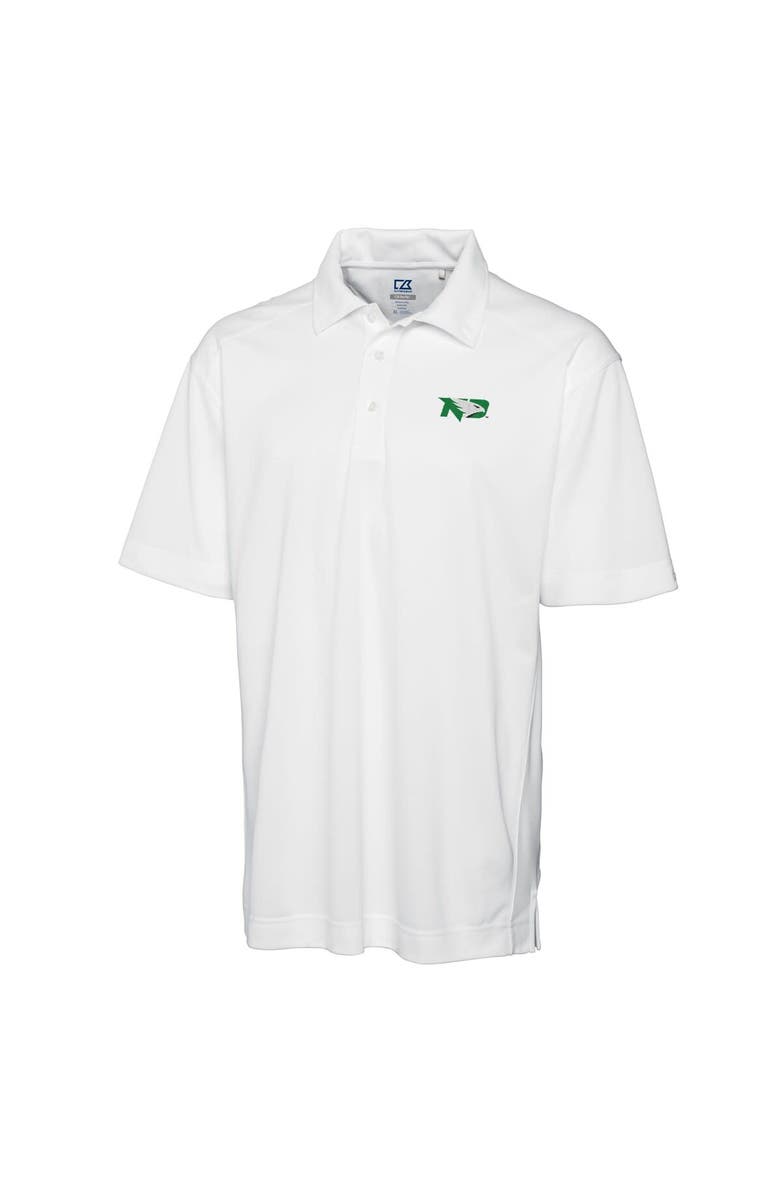 Cutter & Buck Men's Cutter & Buck White North Dakota Big & Tall DryTec Genre Polo, Main, color, 
