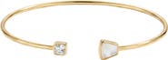 ARGENTO VIVO Mother-of-Pearl & Cubic Zirconia Cuff Bracelet