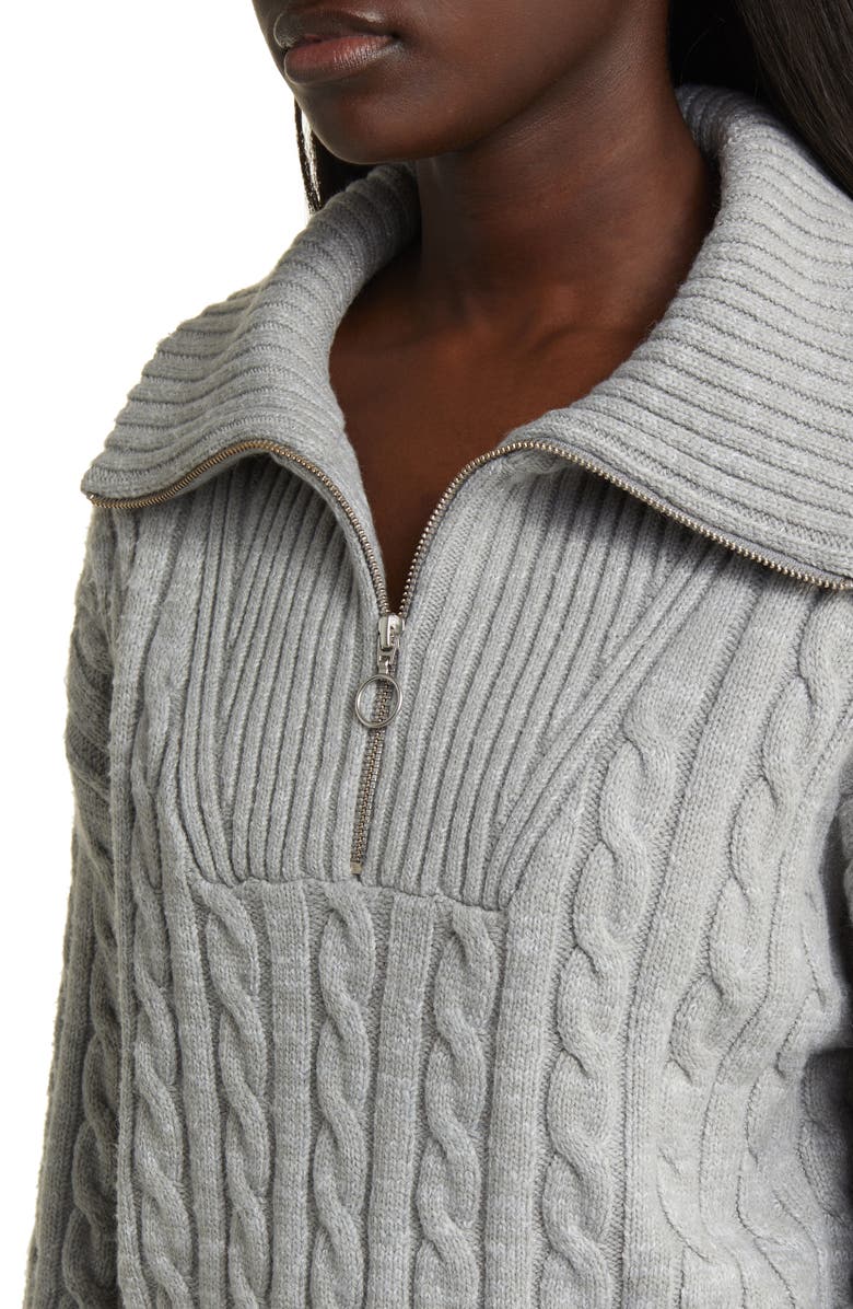 BP. Quarter Zip Sweater, Alternate, color, 