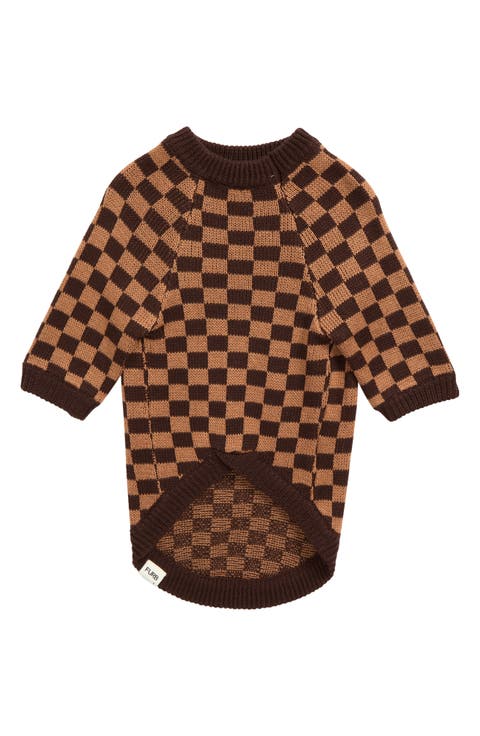 Like a Bandit Striped Pet Sweater
