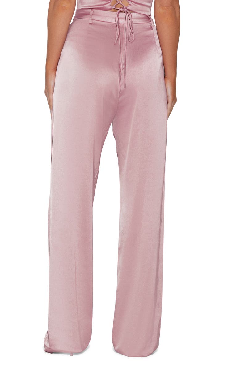 Naked Wardrobe Wide Leg Trousers, Alternate, color, 