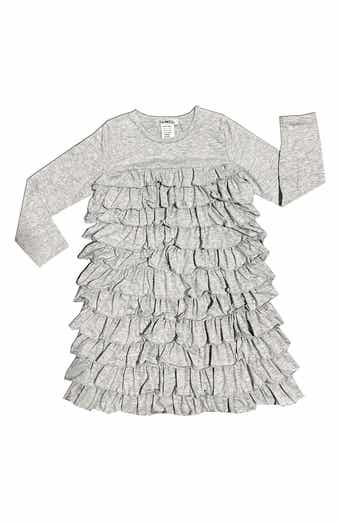 JOE-ELLA Kids' Ruffle Tiered Party Dress