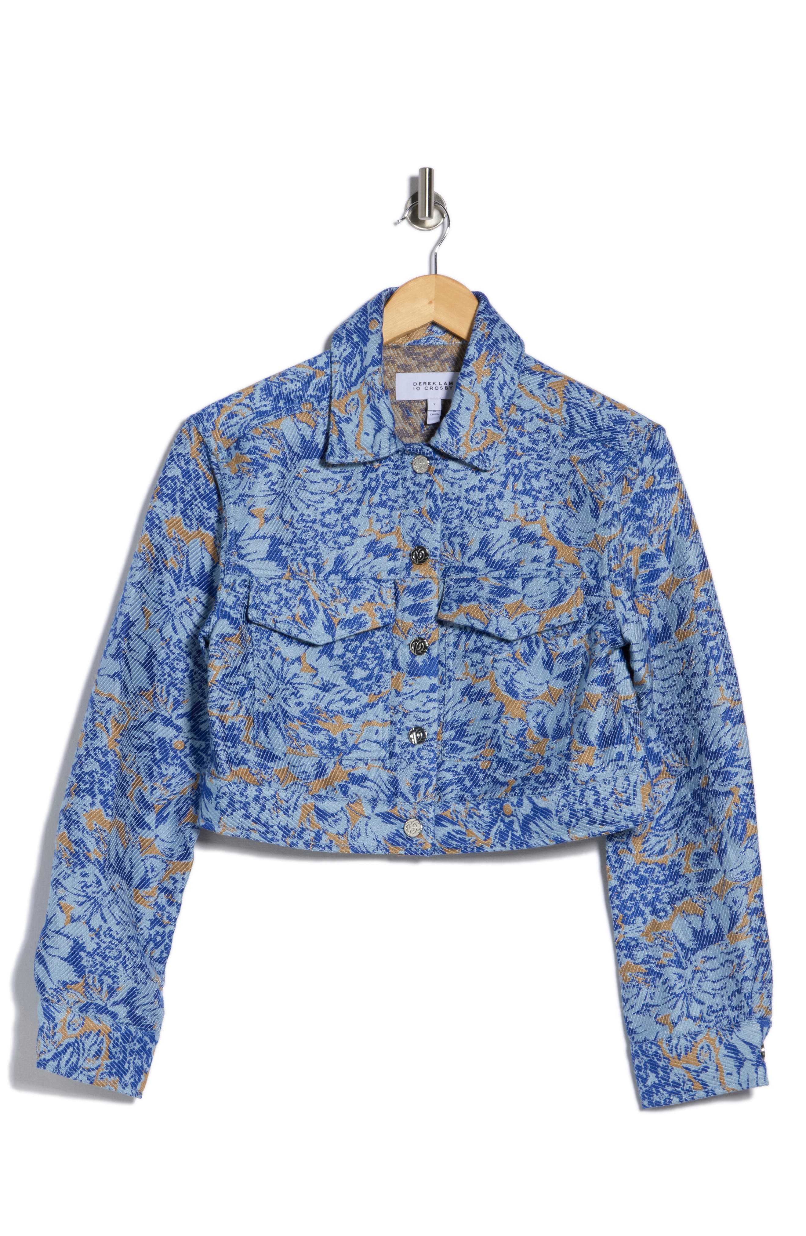 Derek Lam 10 Crosby Marc Pocket Front Jacket