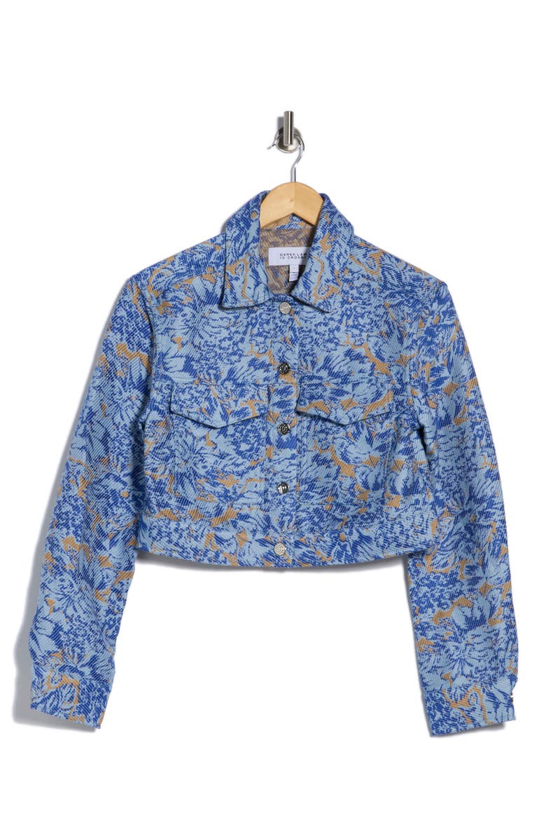 Marc Pocket Front Jacket, Alternate, color, CIEL MULTI