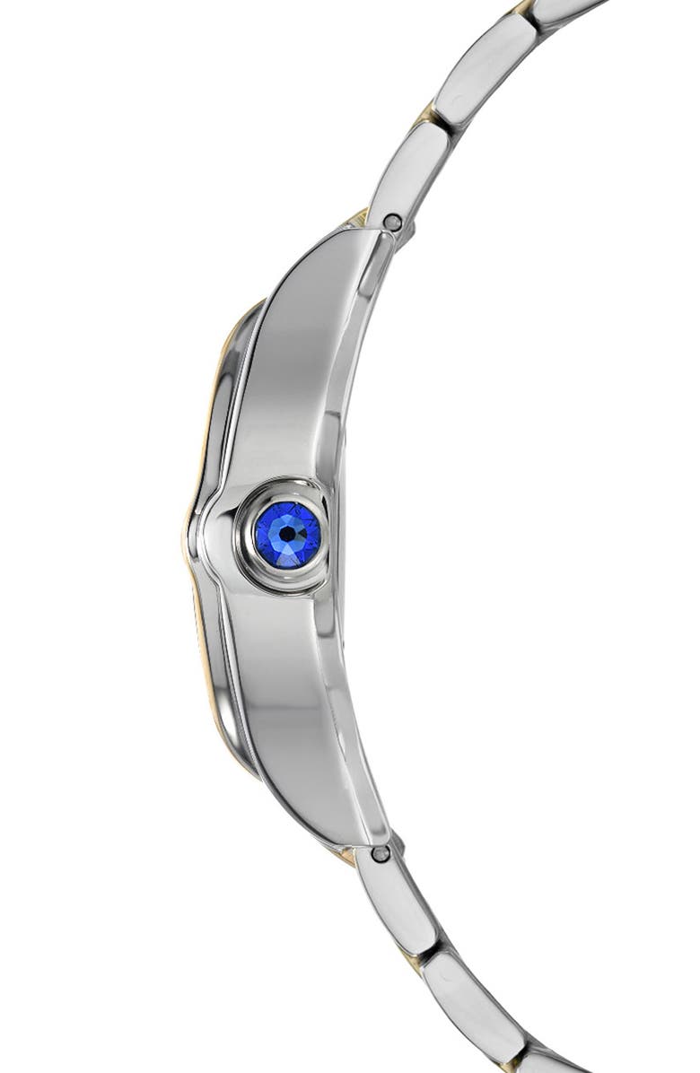 PORSAMO BLEU Women's Celine Two-Tone Stainless Steel Bracelet Watch, 33.5mm, Alternate, color,