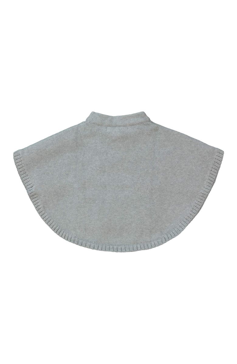 Hope & Henry Baby Girls' Cable Sweater Cape, Infant, Alternate, color, 