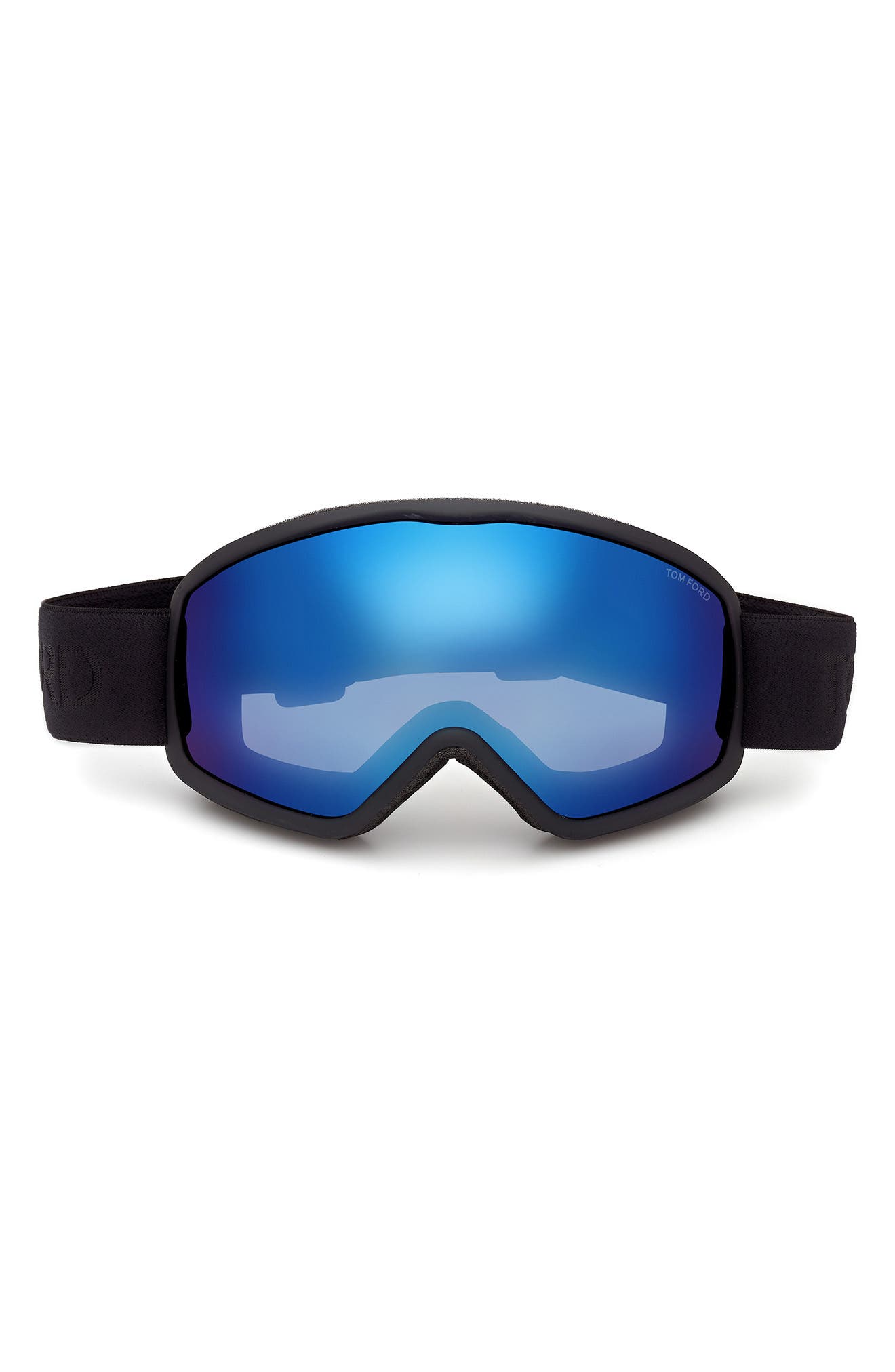 Tom Ford Mirrored Ski Mask In Blue