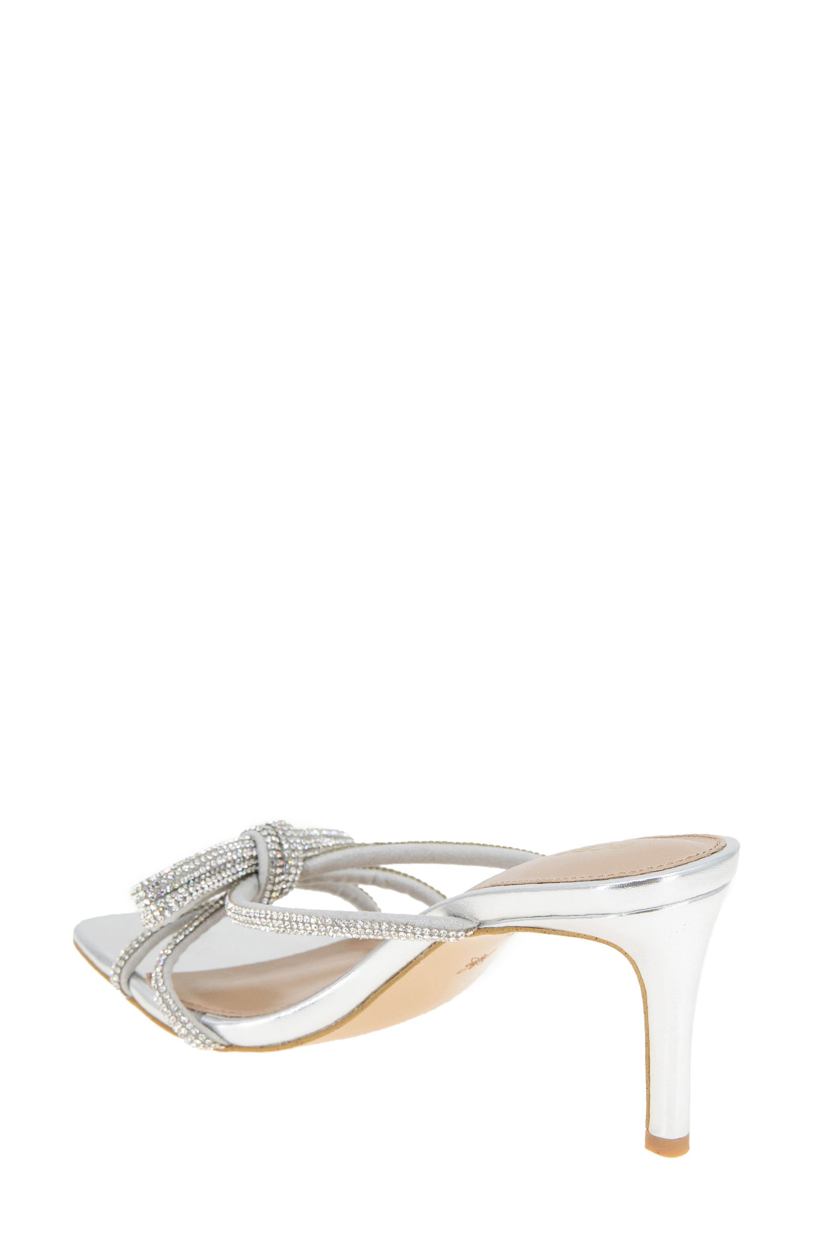 BCBGeneration Selma Slide Sandal, Alternate, color, Silver