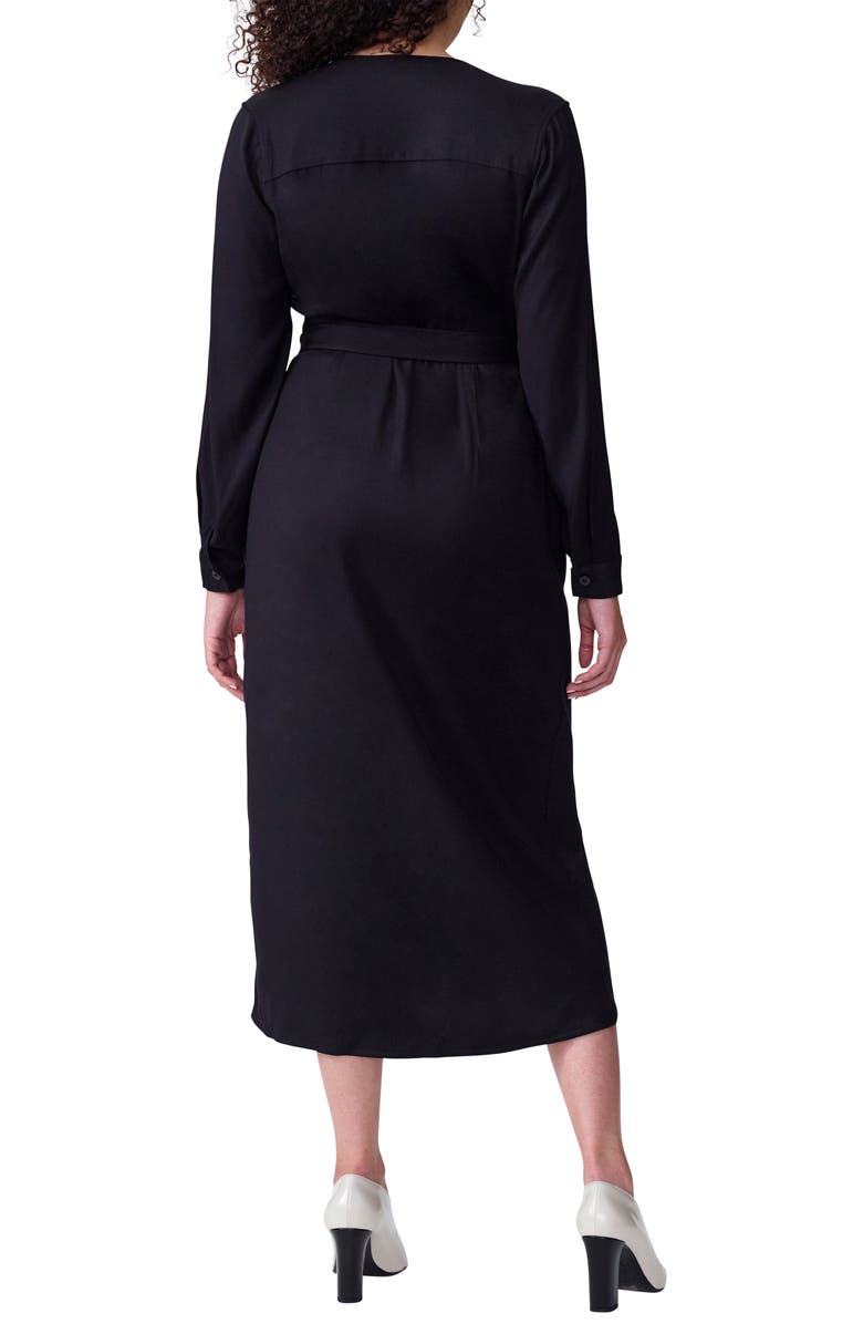 Universal Standard Rivers Long Sleeve Wrap Dress, Alternate, color, 