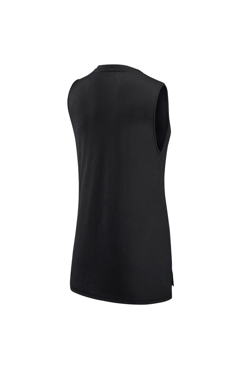 FANATICS Women's Fanatics Branded Black Las Vegas Raiders True Contender Tank Top, Alternate, color, 