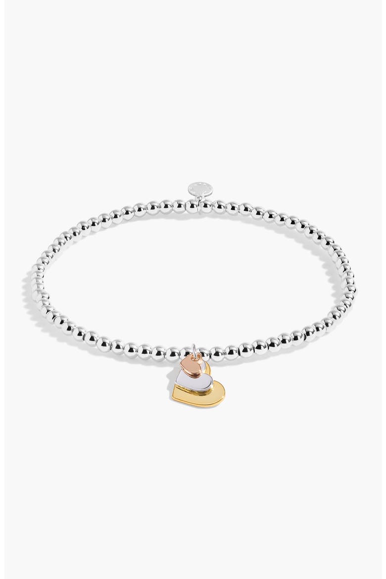 A Little 'Three Generations' Bracelet In Silver, Gold-Tone, And Rose Gold-Tone Plating, Alternate, color, Metallic Silver
