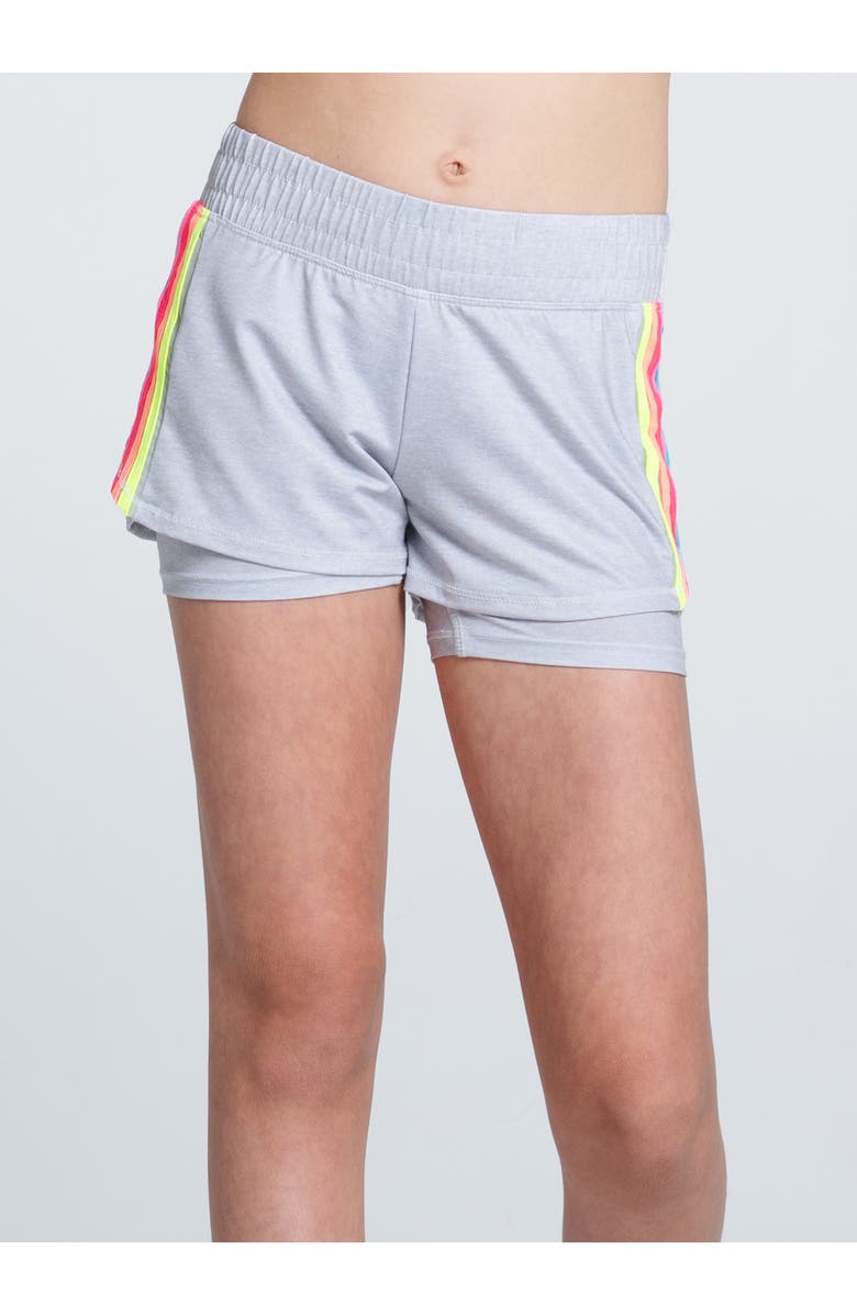 Lucky in Love Prisma Stripe Short, Alternate, color, 