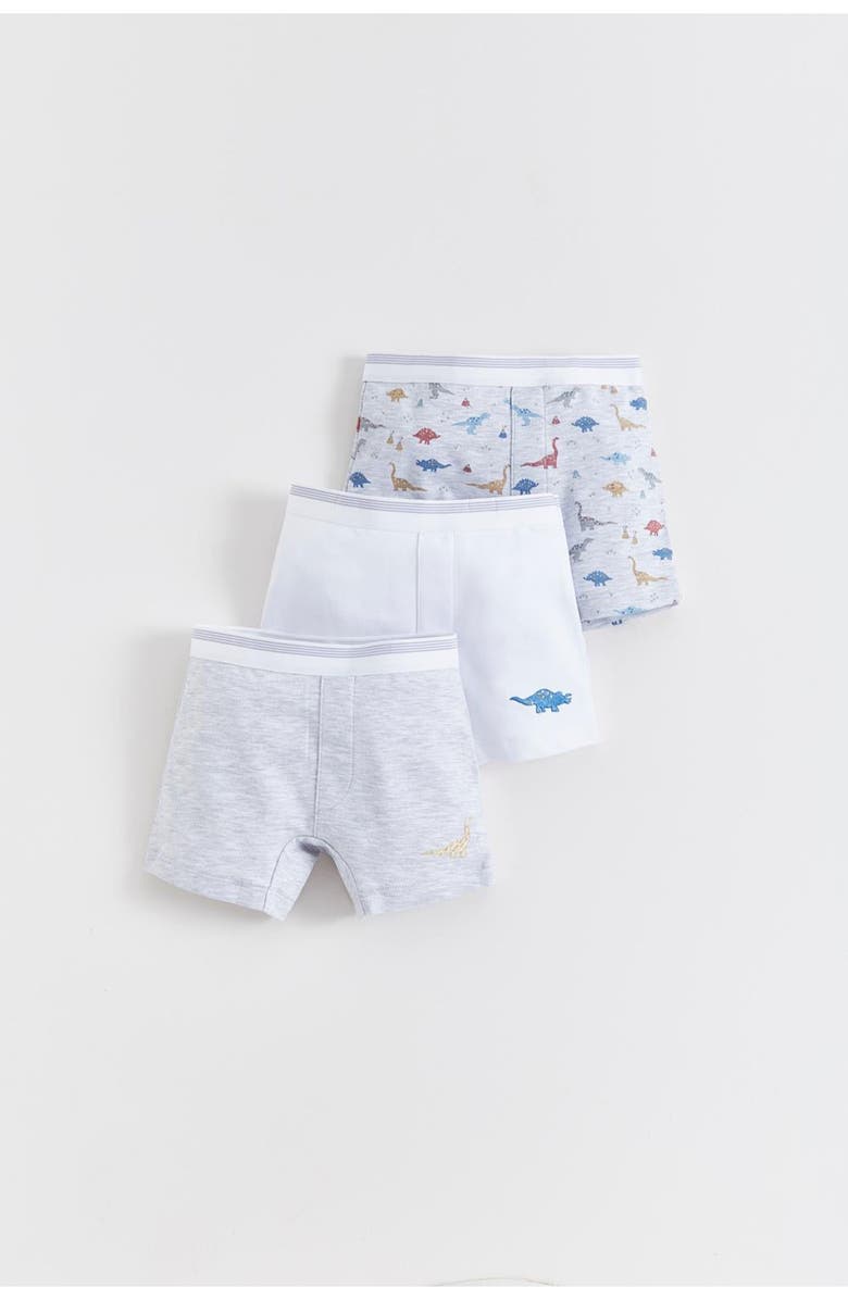 Babycottons Boxer Jurassic Pack x3 for Toddler, Main, color,