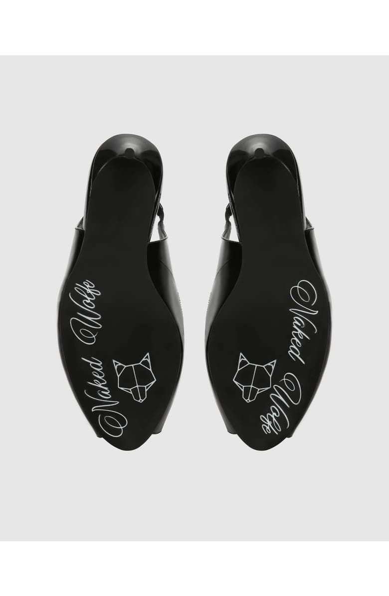 Naked Wolfe River Heels, Alternate, color, Black
