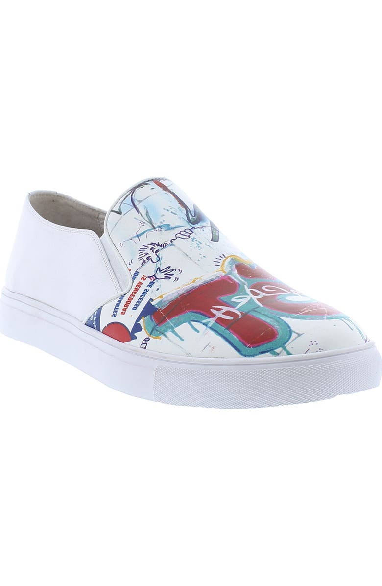 Robert Graham Grand Stand Slip-On Sneaker, Main, color,