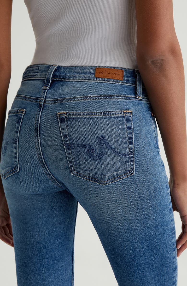 AG Mari Mid Rise Ankle Slim Straight Leg Jeans, Alternate, color,