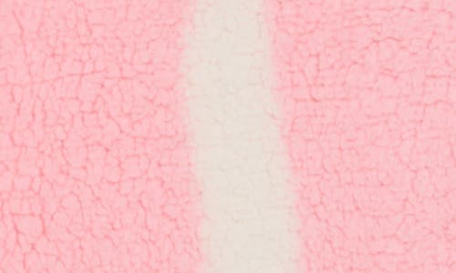 Thread & Supply Faux Shearling Jacket In Pink