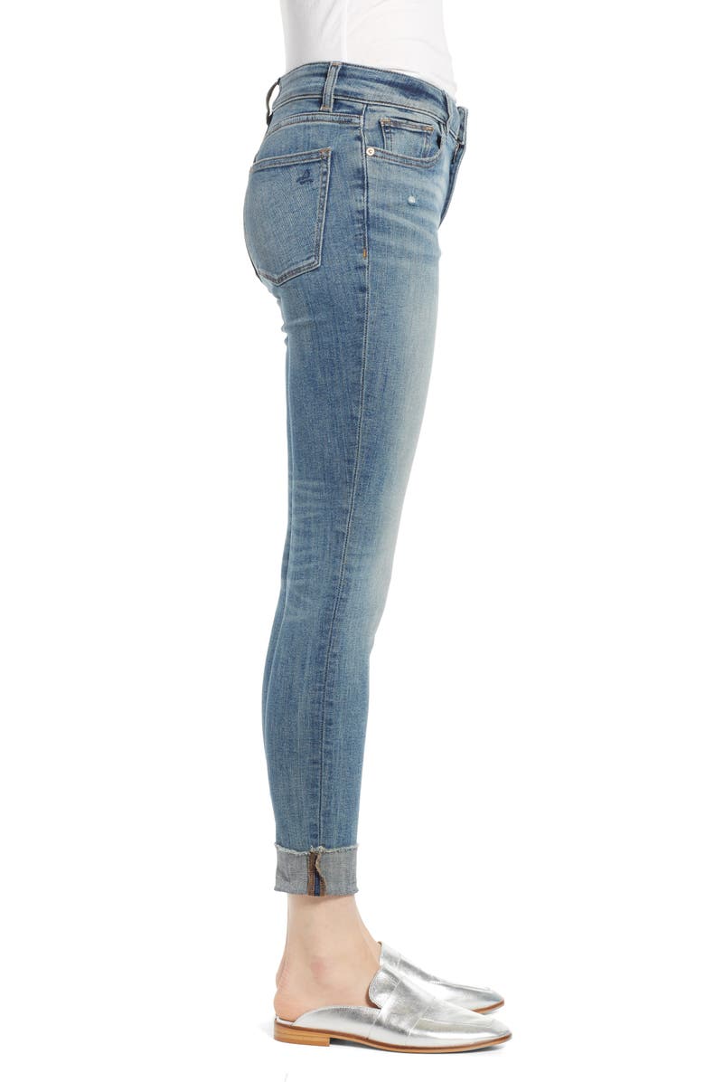 DL1961 Florence Instasculpt Ankle Skinny Jeans, Alternate, color, Indigo