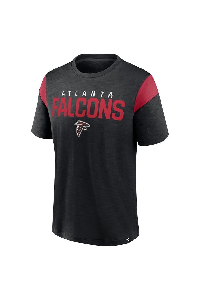 Men's Fanatics Branded Black Atlanta Falcons Home Stretch Team T-Shirt, Alternate, color, Black