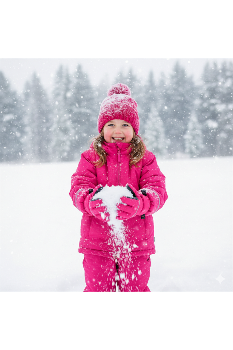 Kids Winter Gloves, Alternate, color, Pink