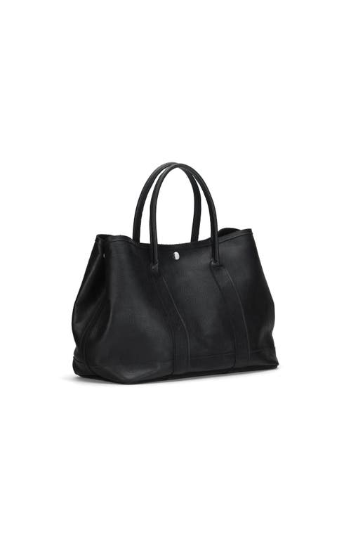 Ezra Arthur Audrey Soft Steer Leather Tote Bag In Black