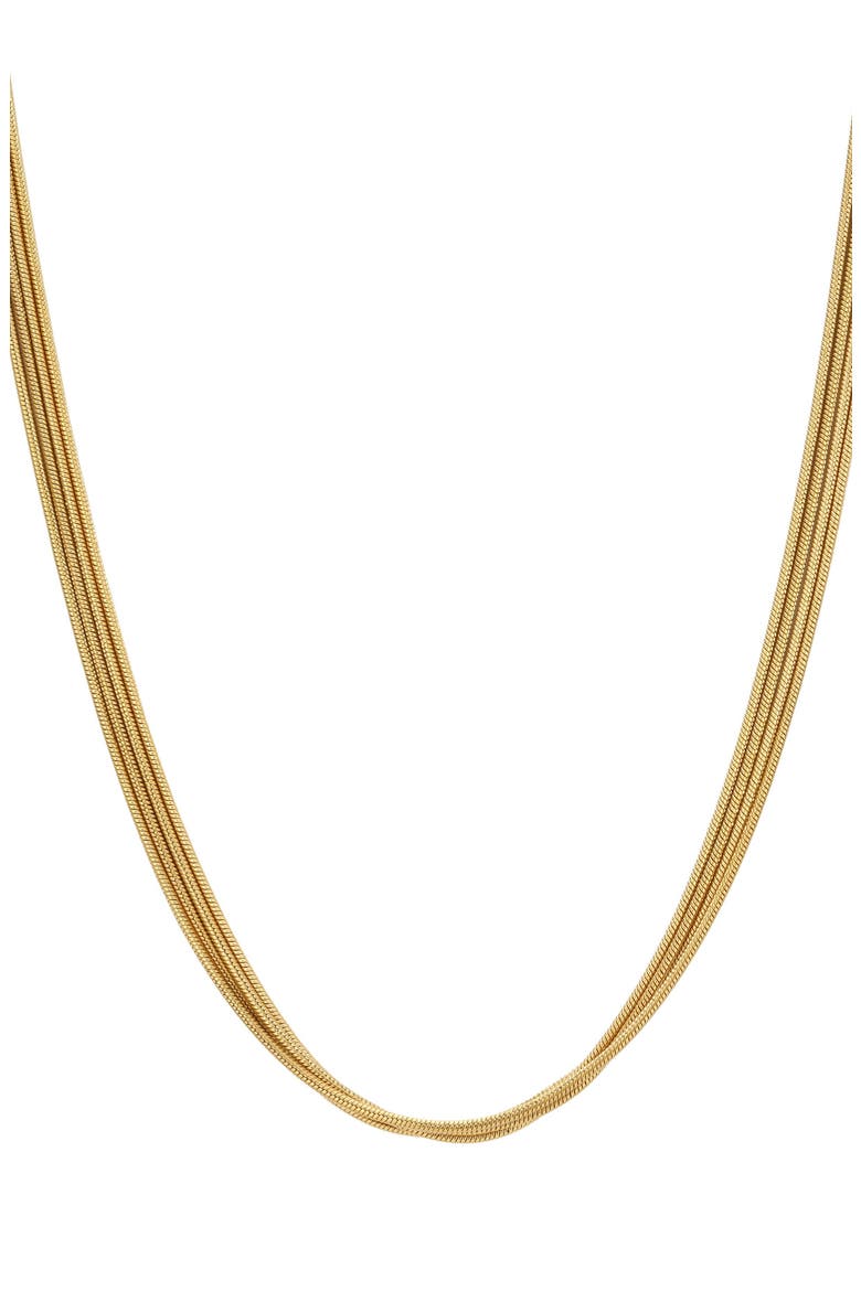 Multi Strand Necklace, Alternate, color, GOLD