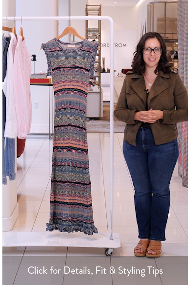 Ajak Sleeveless Knit Midi Dress video