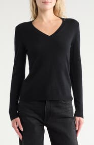 Nordstrom Cashmere V-Neck Sweater