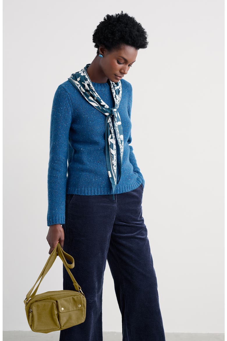 Dawson Pick Merino Wool Blend Sweater, Alternate, color, JETTY