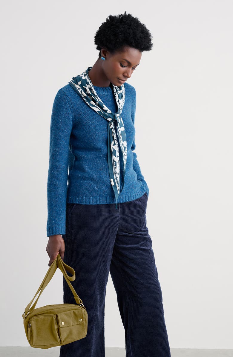 Seasalt Cornwall Dawson Pick Merino Wool Blend Sweater, Alternate, color, Jetty