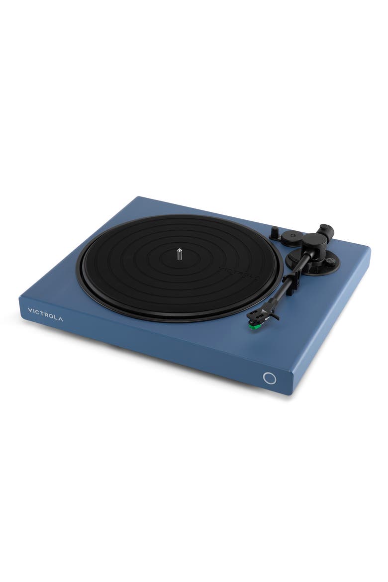 Wave Bluetooth Turntable with Auracast, Alternate, color, Blue