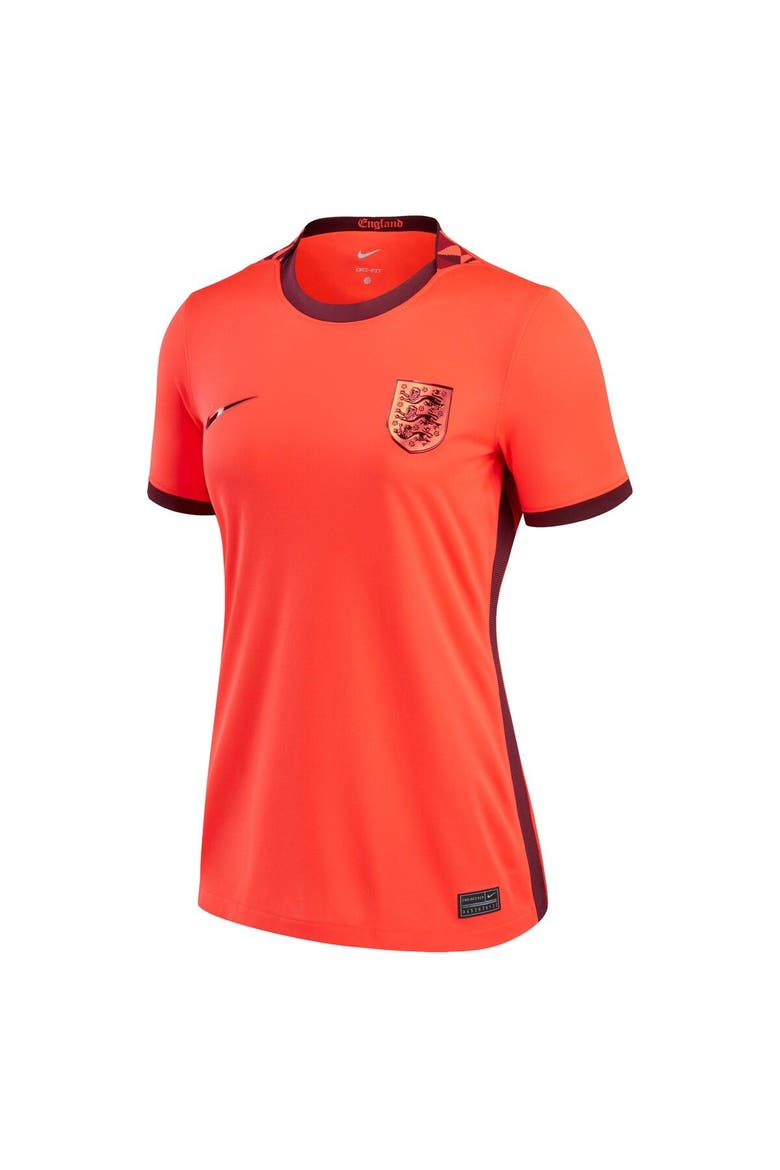 Women's Nike Red England Women's National Team 2022/23 Away Replica Blank Jersey, Alternate, color, Red