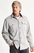 JACHS Poly Rayon Twill Overshirt