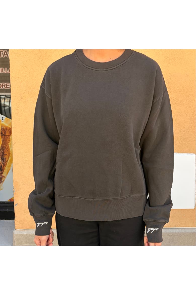 Inhale/Exhale Sweatshirt + Manifestation Kit, Alternate, color, Black
