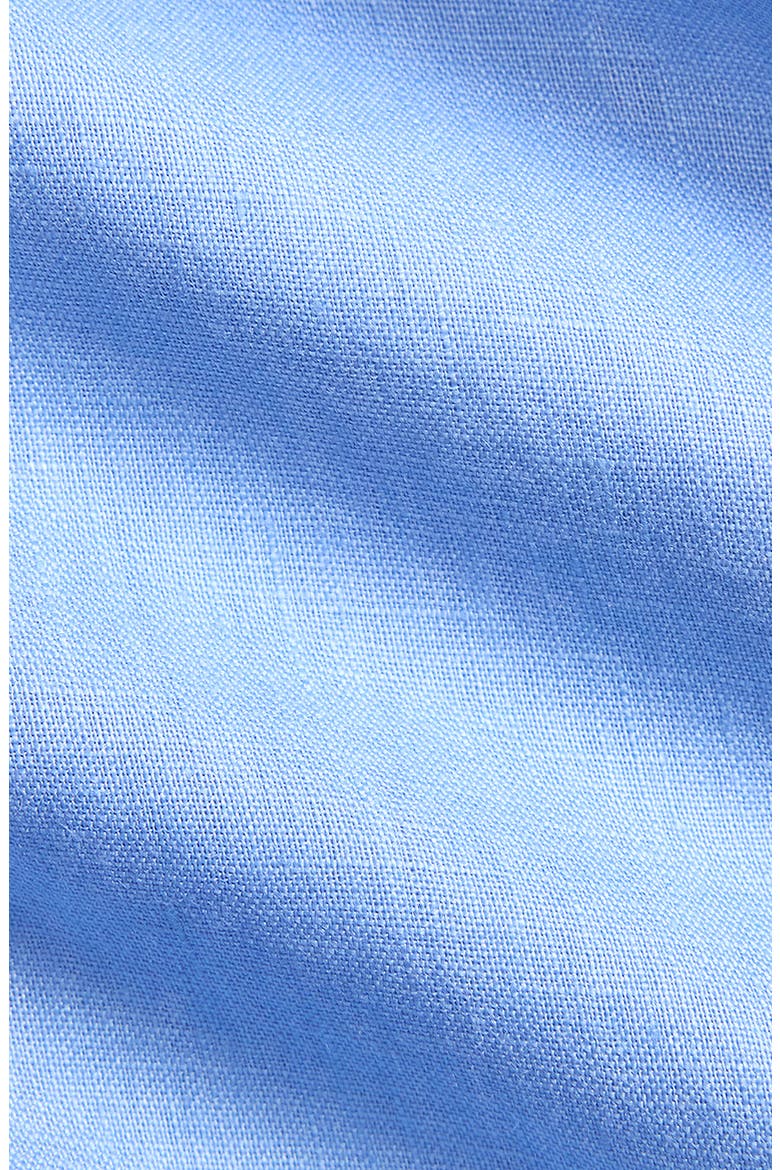 Classic Fit Linen Button-Down Shirt, Alternate, color, BRISTOL BLUE