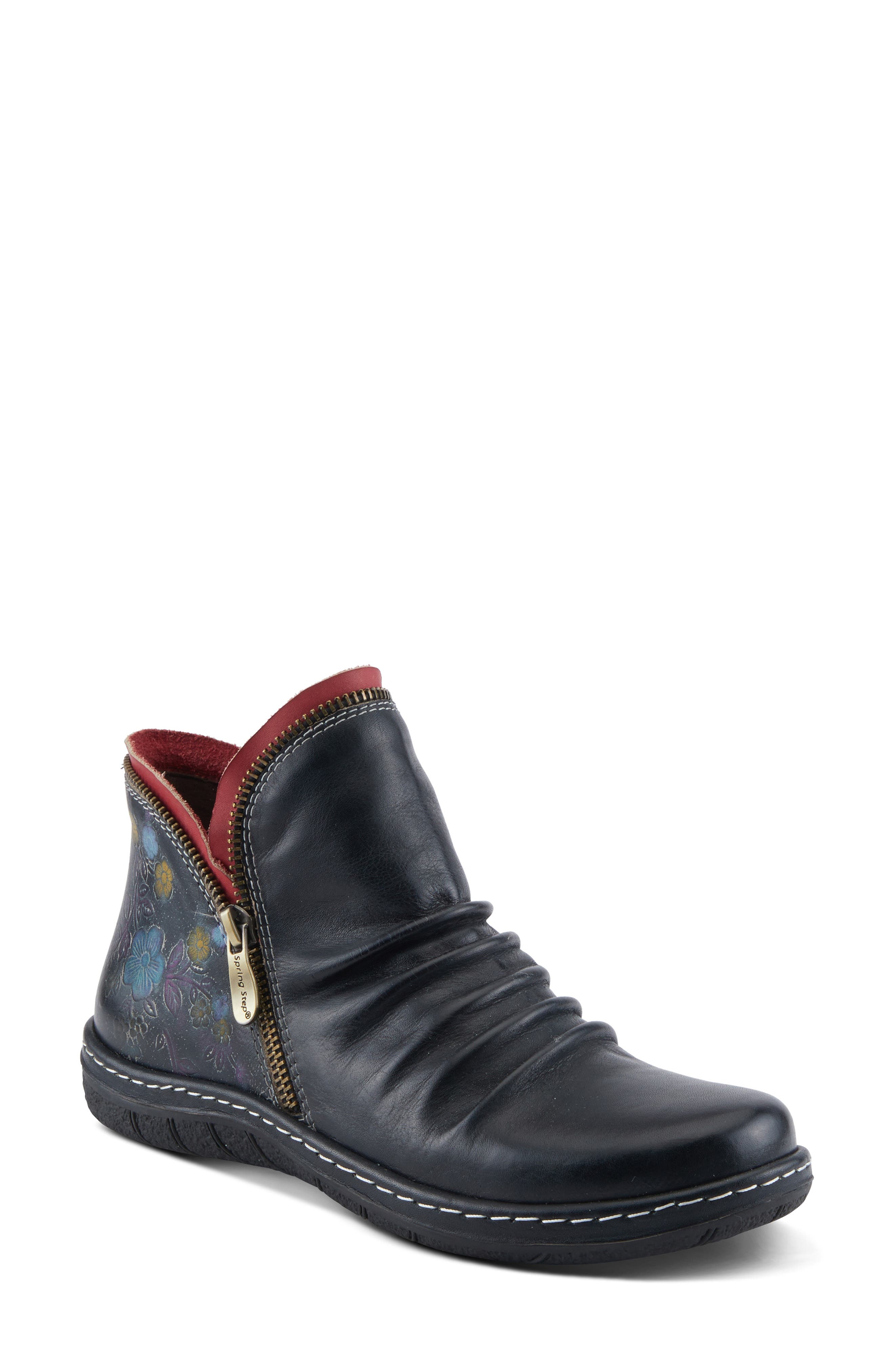 L'Artiste by Spring Step Chesapeake Bootie, Main, color, Black