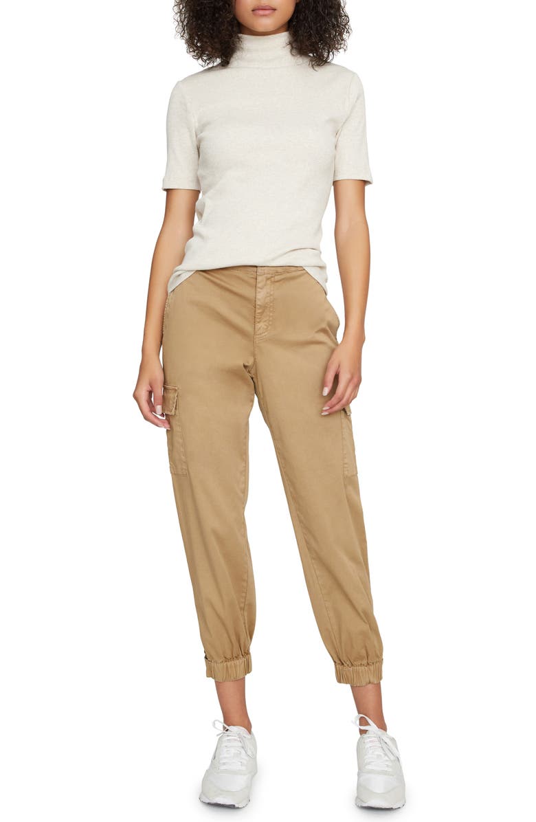 Sanctuary Commander Camo Print Stretch Cotton Cargo Joggers, Alternate, color,