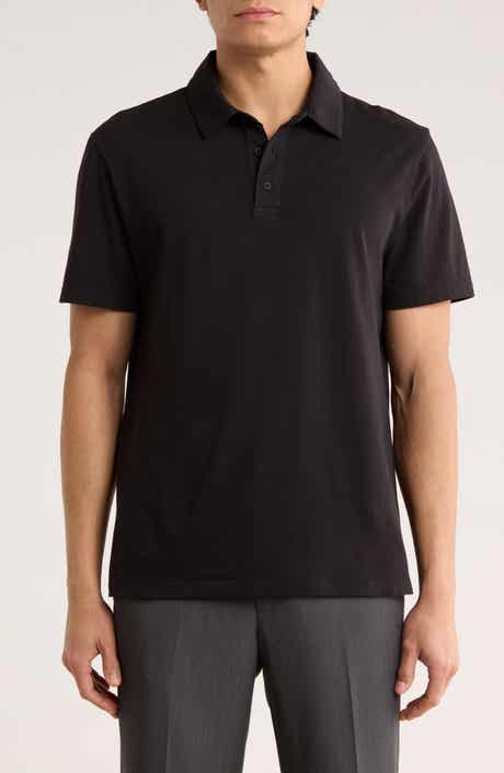 Vince Garment Dyed Cotton Polo