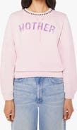 MOTHER The Camper Stud Sweatshirt
