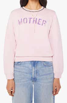MOTHER The Camper Stud Sweatshirt