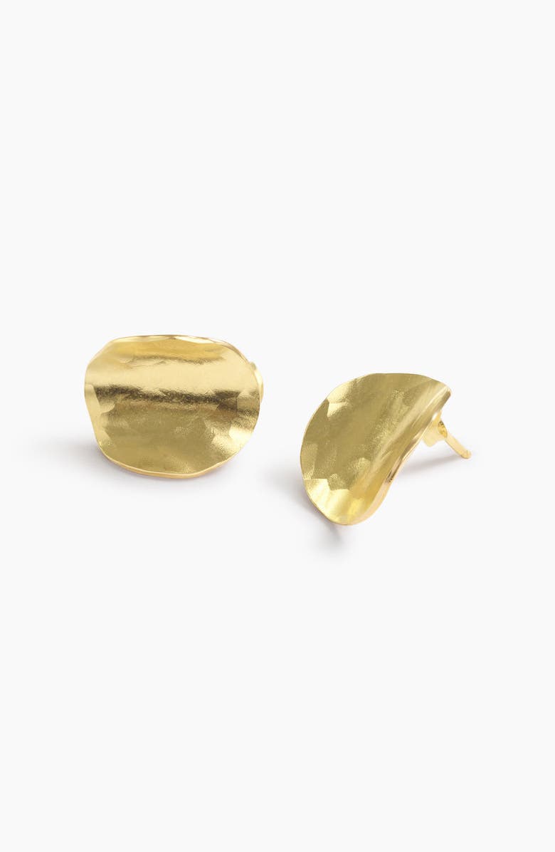 ABLE Luna Earrings Gold-filled, Alternate, color, Gold