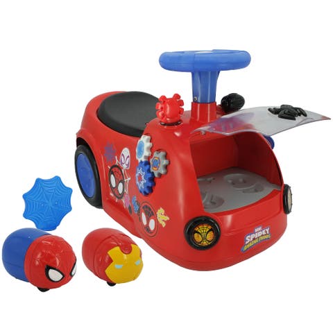 Zoom n' Go Activity Ride-On Spidey Marvel Vehicle