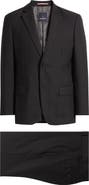 DANIEL HECHTER Norris Black Windowpane Wool Suit