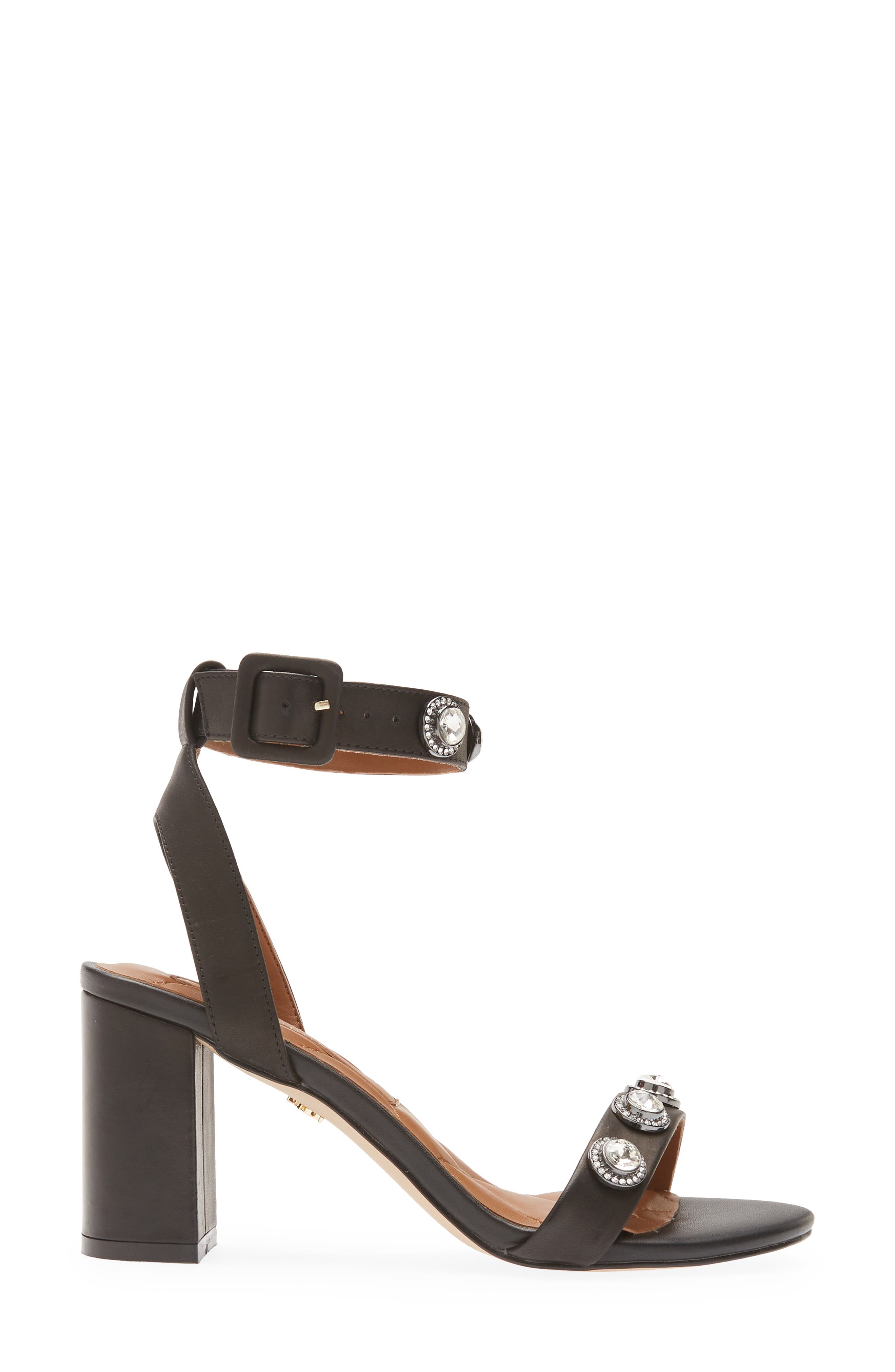 Kurt Geiger London Octavia Crystal Ankle Strap Sandal, Alternate, color, 