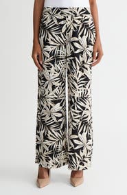 KASPER Pull-On Wide Leg Pants